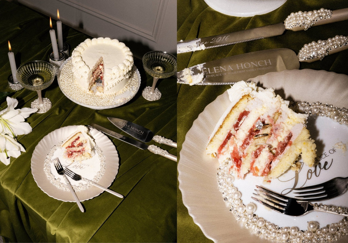 The Wedding Detail Couples Often Forget: Why a Wedding Cake Cutting Set Matters - ELENA HONCH