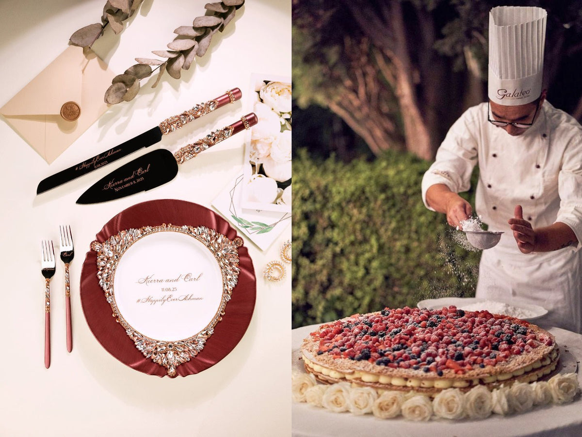 Wedding Cake Trends 2025: Why Millefoglie Is the Ultimate Unique Wedding Cake (Personalized Cake Sets & Gifts) - ELENA HONCH