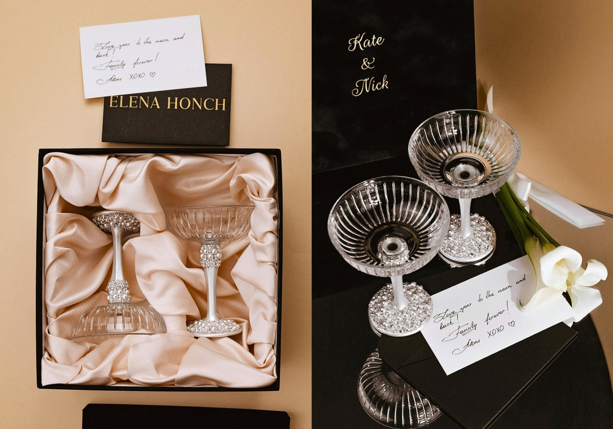 What Wedding Gift Do Brides Really Want? Custom White Keepsakes by Elena Honch - ELENA HONCH
