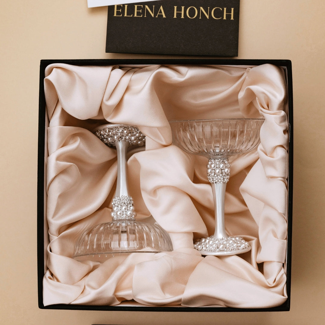Celeste Custom Flutes Set for Quinceañera