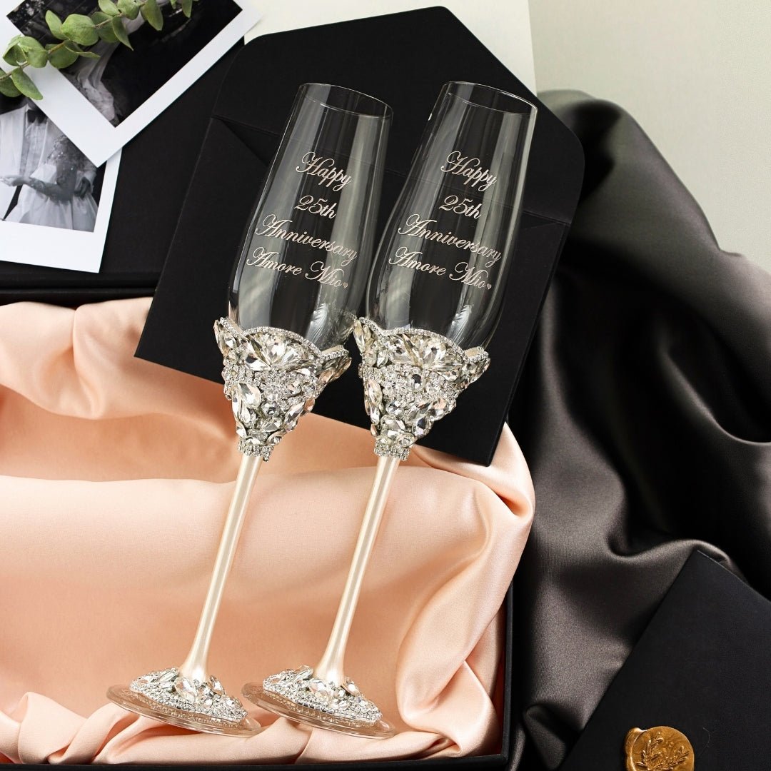 25th Anniversary Flower Flutes Ivory - ELENA HONCH