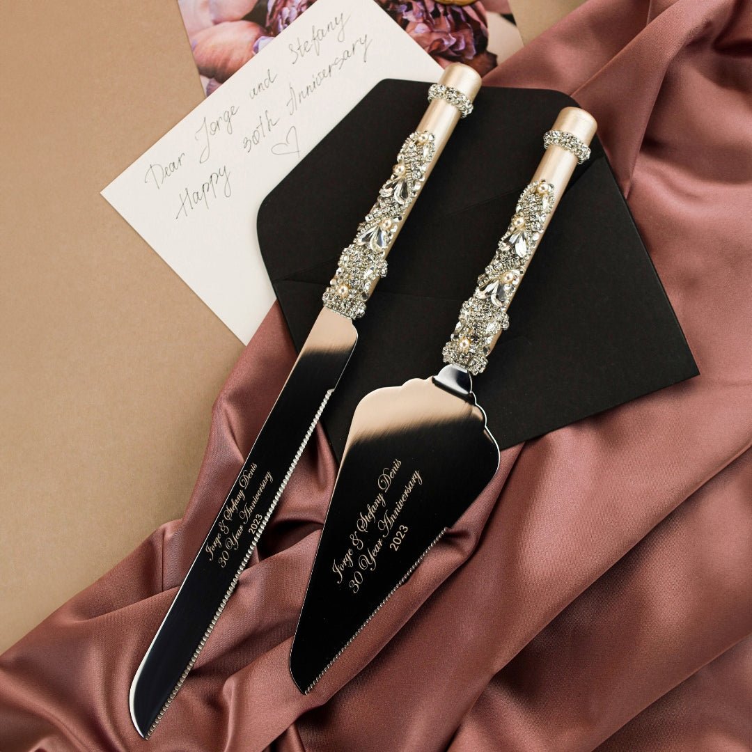 30 Anniversary Blossom Set Ivory - ELENA HONCH