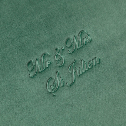 Guest Book in Sage Green