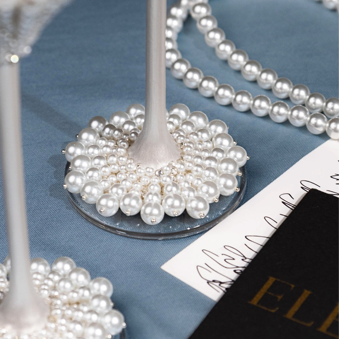 Coastal White Pearl Flutes