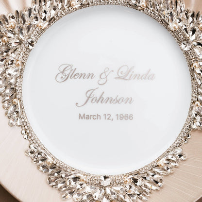 60th Wedding Anniversary Blossom Set Ivory with pearls - ELENA HONCH
