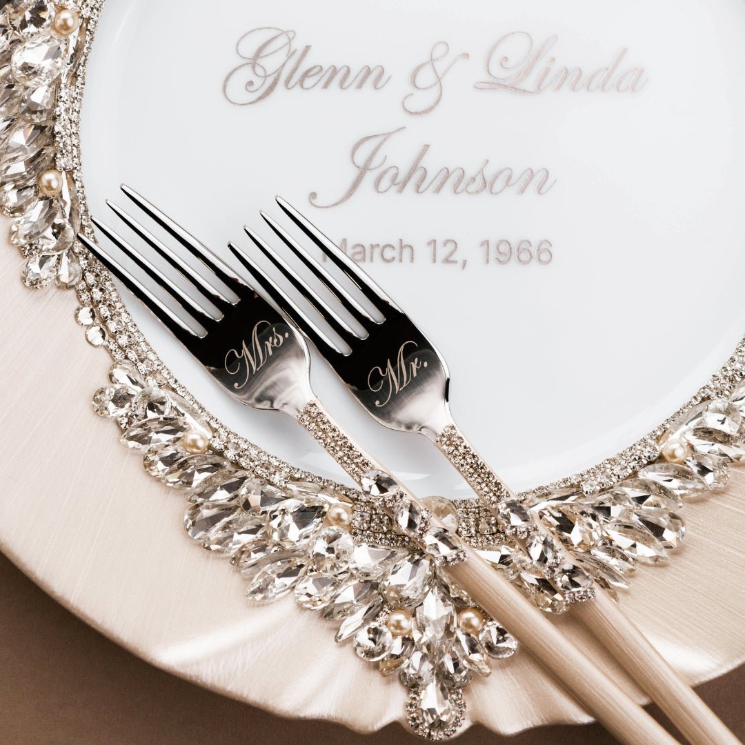 60th Wedding Anniversary Blossom Set Ivory with pearls - ELENA HONCH