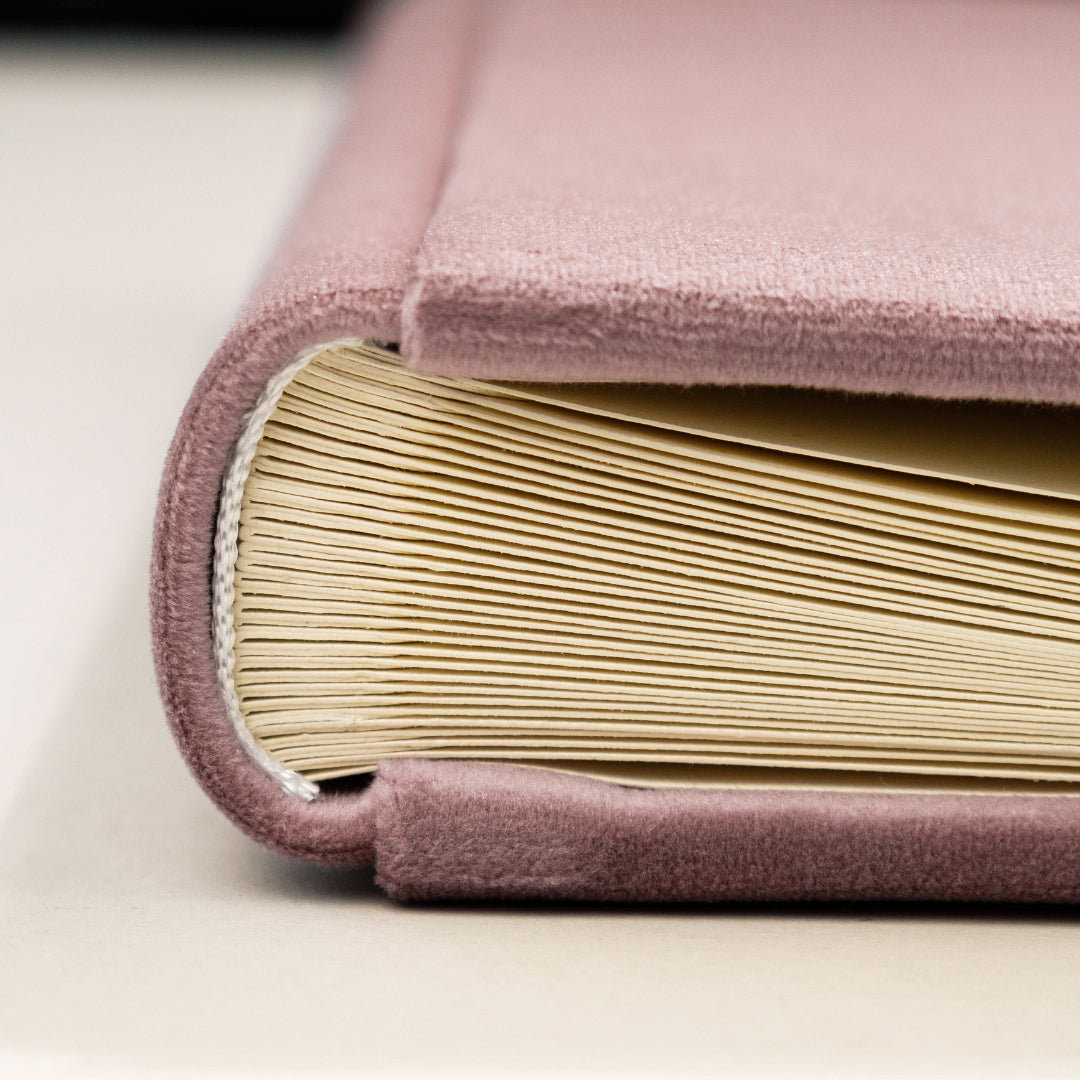 Guest Book in Dusty Rose