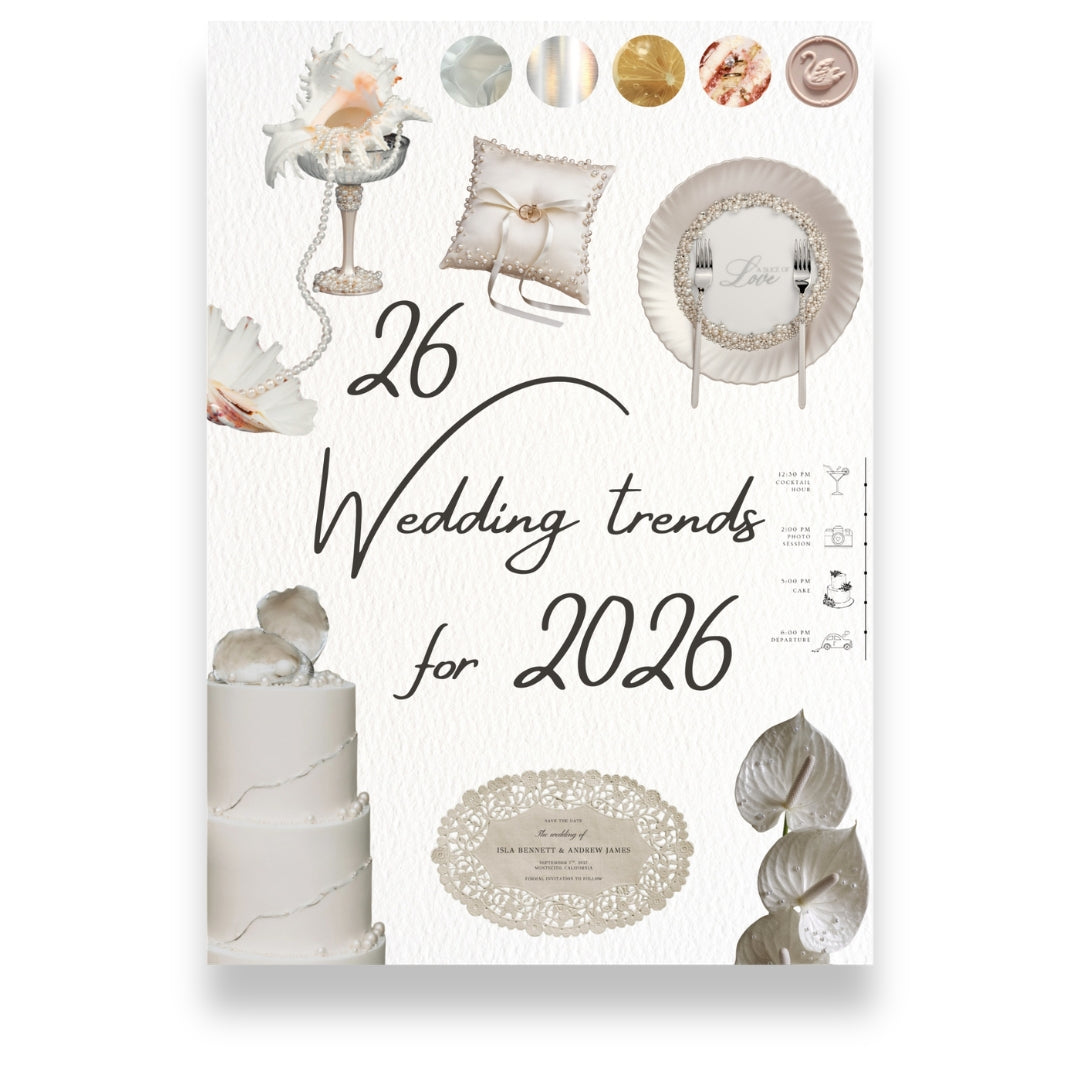 26 Wedding Trends &amp; Colors for 2026 Every Bride Needs to Know