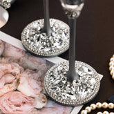 Avrora Flutes & Cake Set Silver - ELENA HONCH