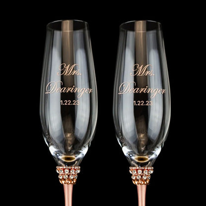 Avrora Flutes Rose Gold - ELENA HONCH