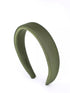 Basic Olive Headband - ELENA HONCH