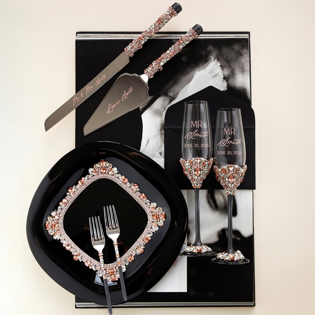 Blossom Black &amp; Rose Set - ELENA HONCH