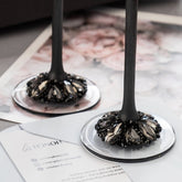 Blossom Set Gothic in Black - ELENA HONCH