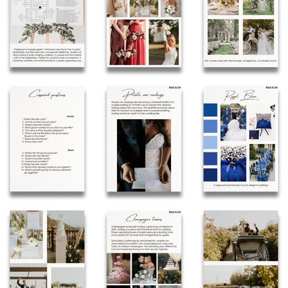 Bridal Inspiration Journal: Trends, Themes &amp; Colors for 2025 Wedding - ELENA HONCH