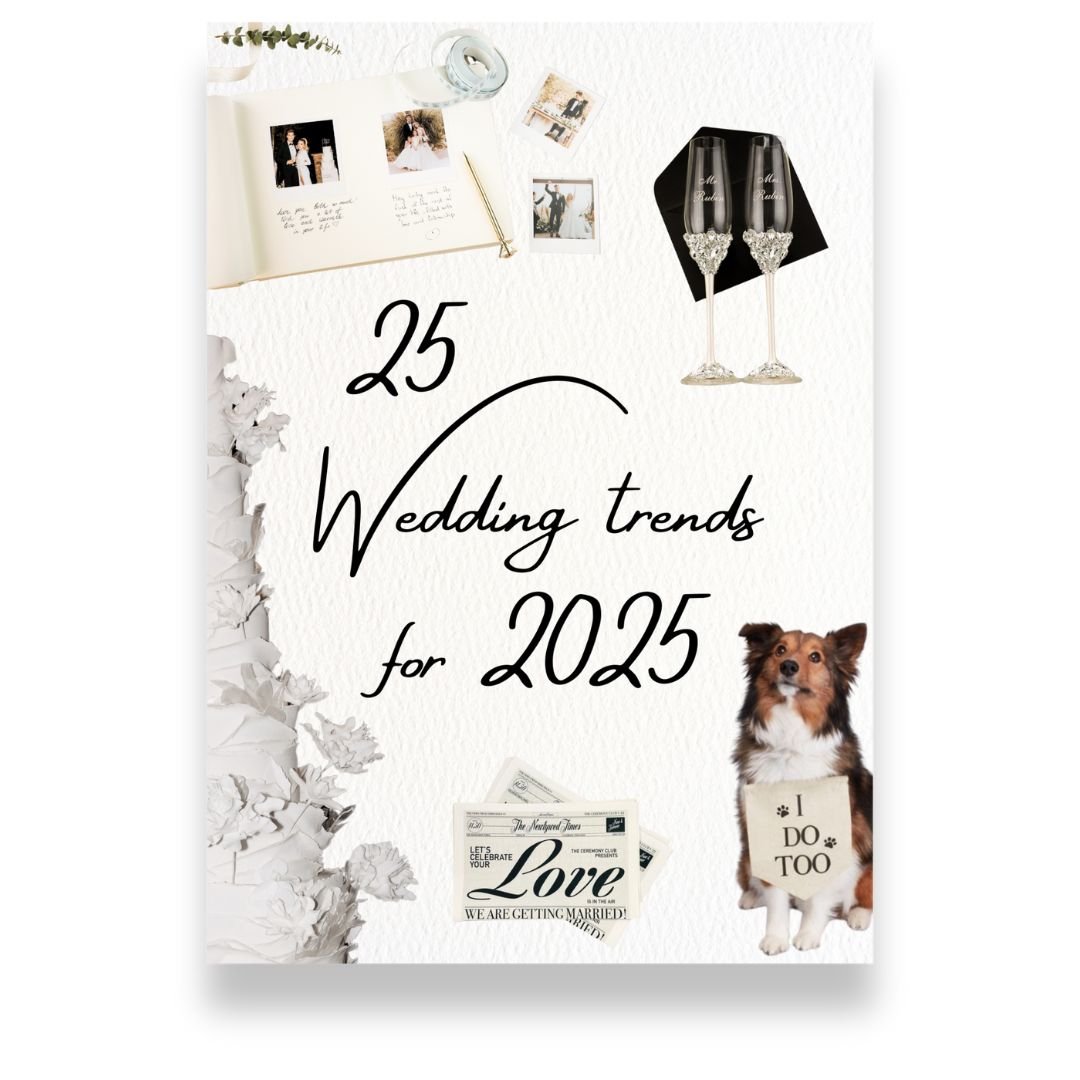 Bridal Inspiration Journal: Trends, Themes &amp; Colors for 2025 Wedding - ELENA HONCH