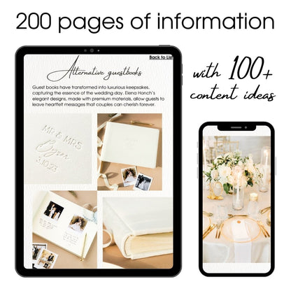 Bridal Inspiration Journal: Trends, Themes &amp; Colors for 2025 Wedding - ELENA HONCH