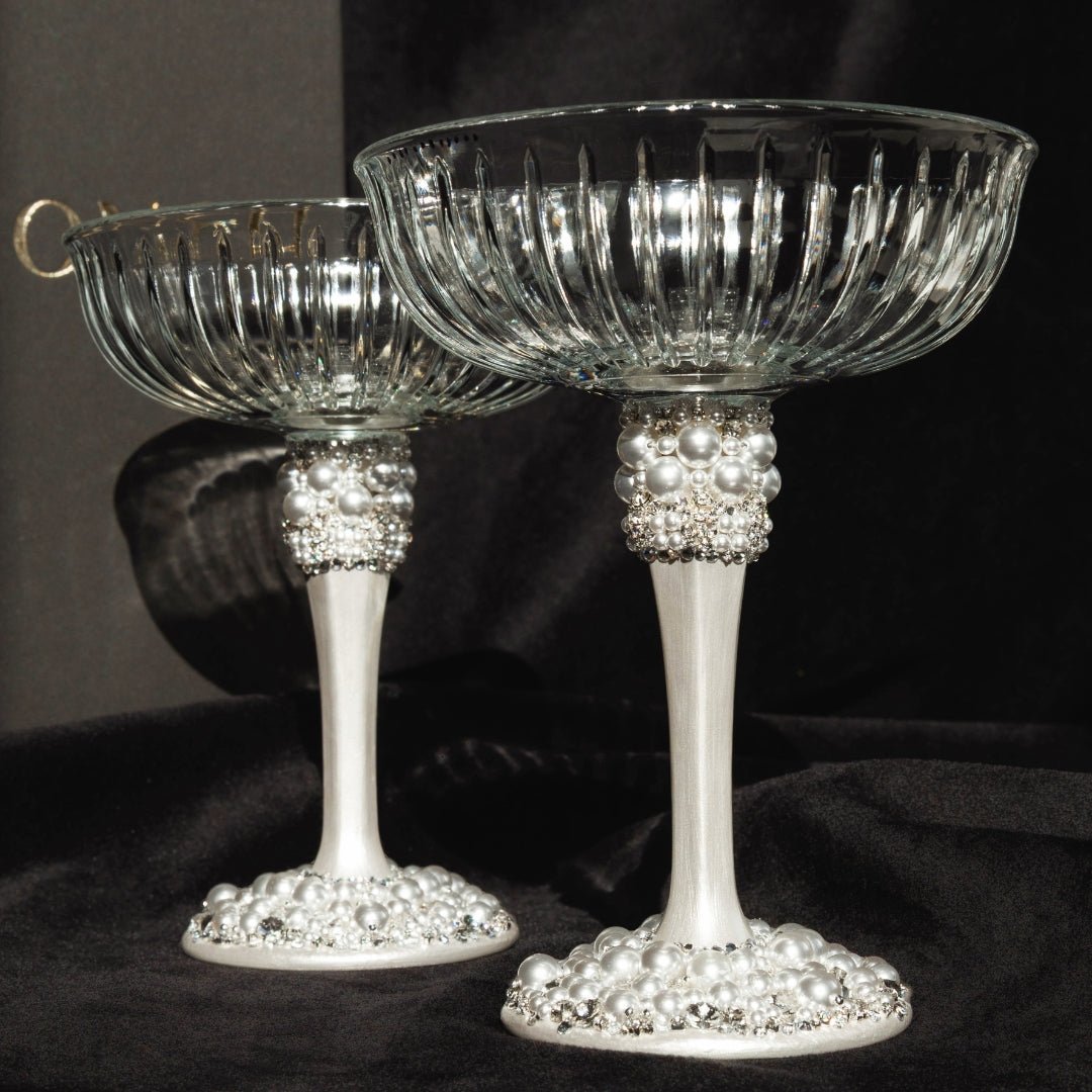 Celeste Flutes White - ELENA HONCH
