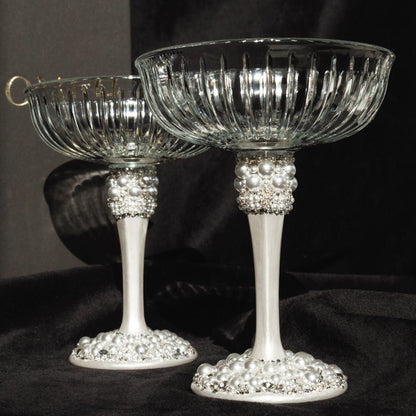 Celeste Flutes White - ELENA HONCH