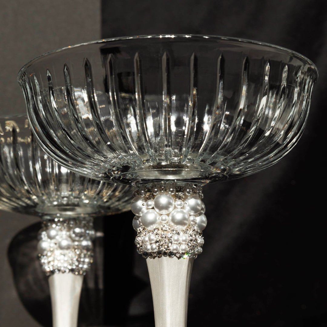 Celeste Flutes White - ELENA HONCH