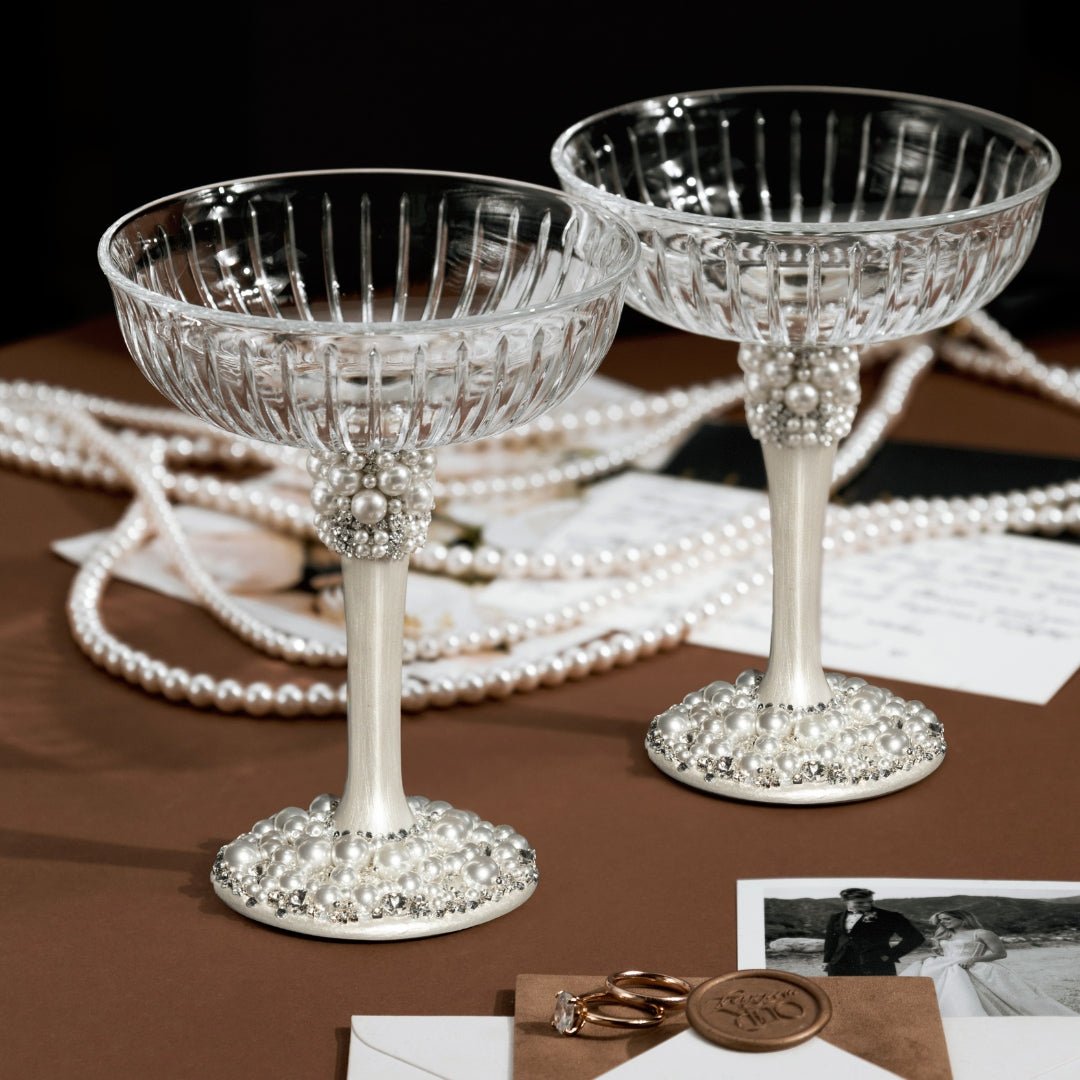 Celeste Flutes White - ELENA HONCH