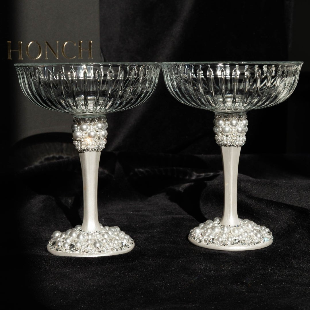 Celeste Flutes White - ELENA HONCH