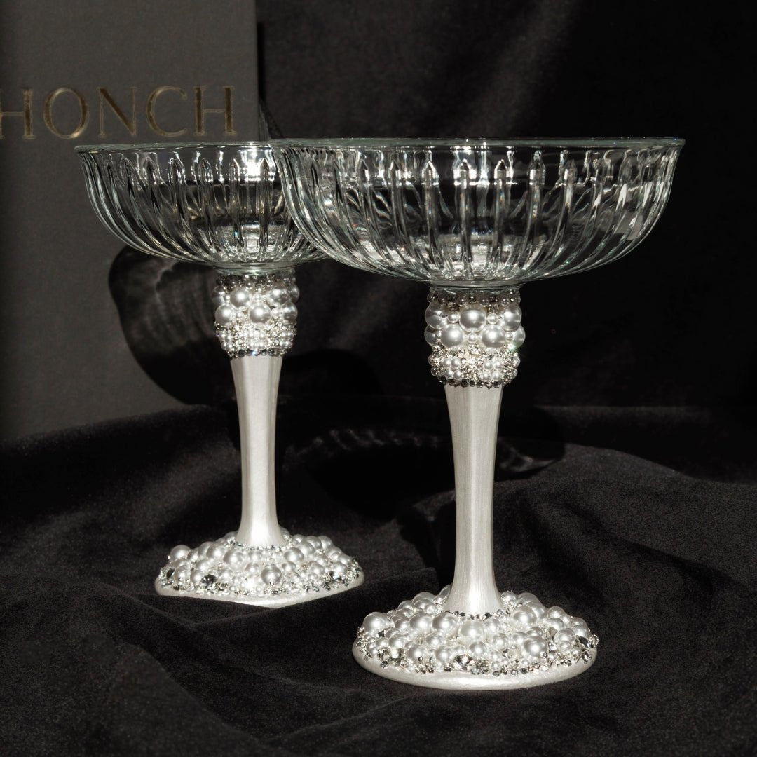 Celeste Flutes White - ELENA HONCH