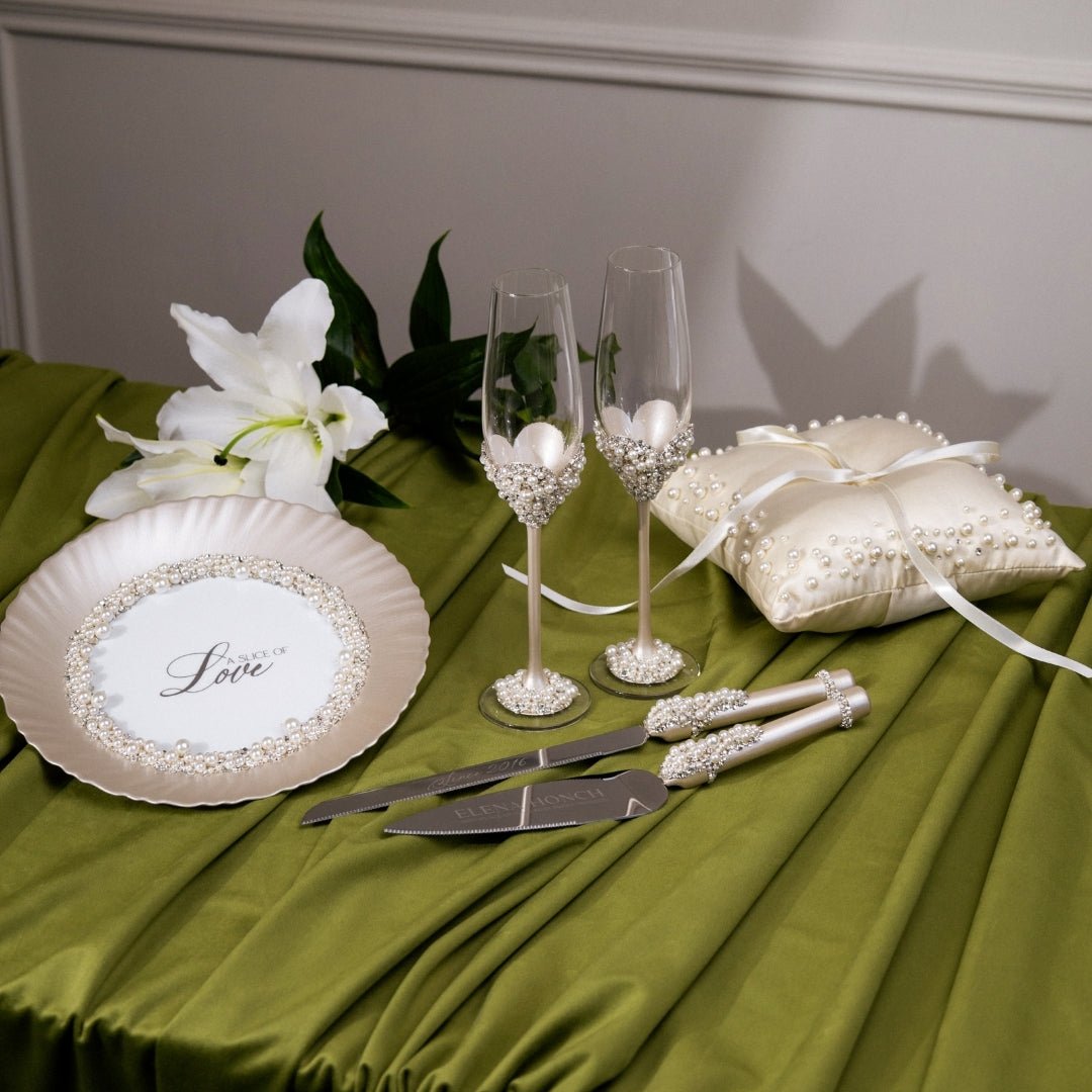 Celina Set Ivory with pillow - ELENA HONCH