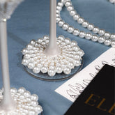 Coastal White Pearl Flutes - ELENA HONCH
