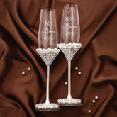 Coastal White Pearl Flutes - ELENA HONCH