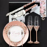 Custom - Made Quinceañera Set Blossom Rose Gold - ELENA HONCH
