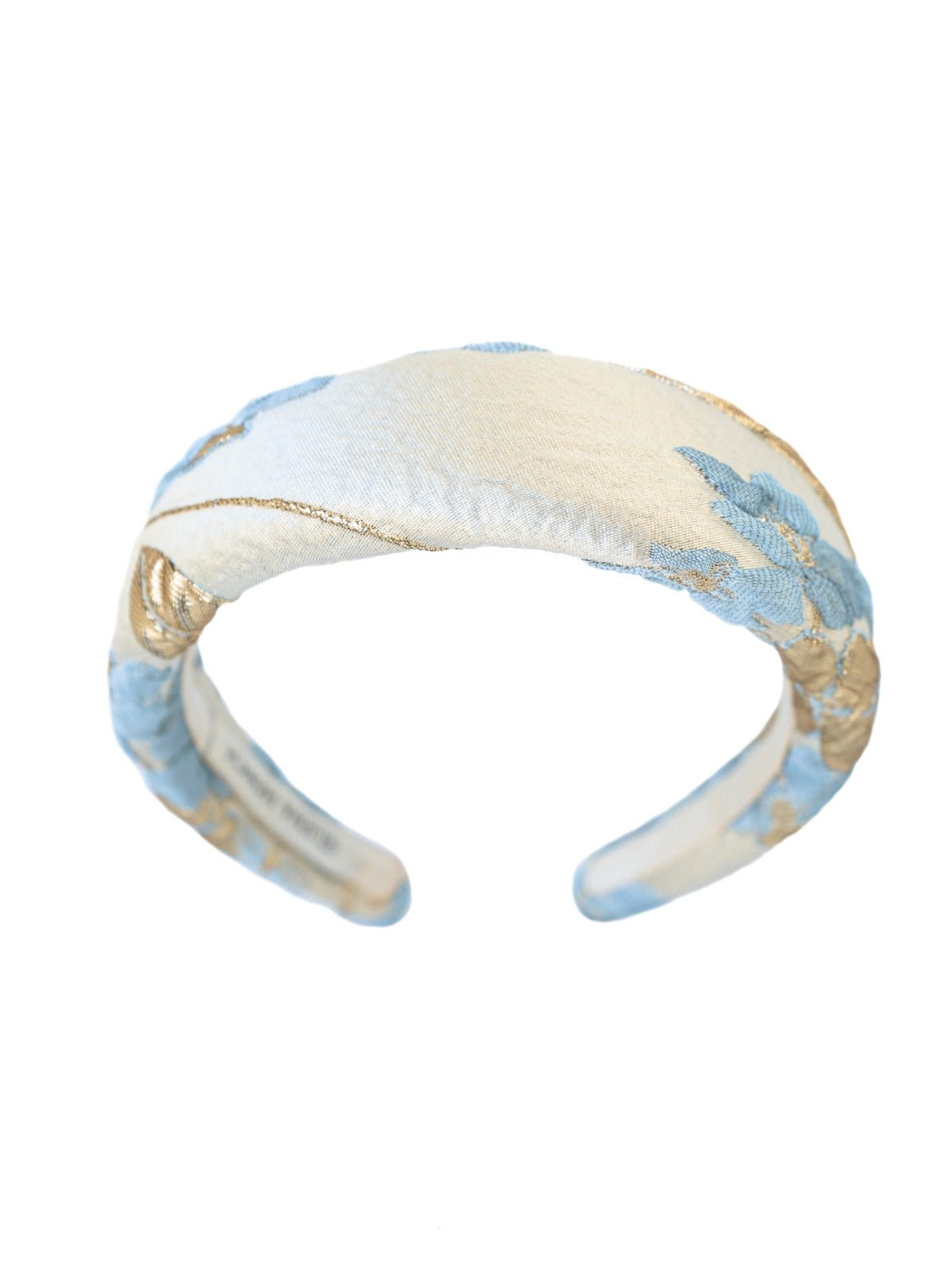 Elina Blue &amp; Gold Headband - ELENA HONCH