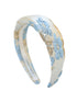 Elina Blue & Gold Headband - ELENA HONCH