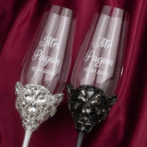 Flutes Blossom Black & White - ELENA HONCH