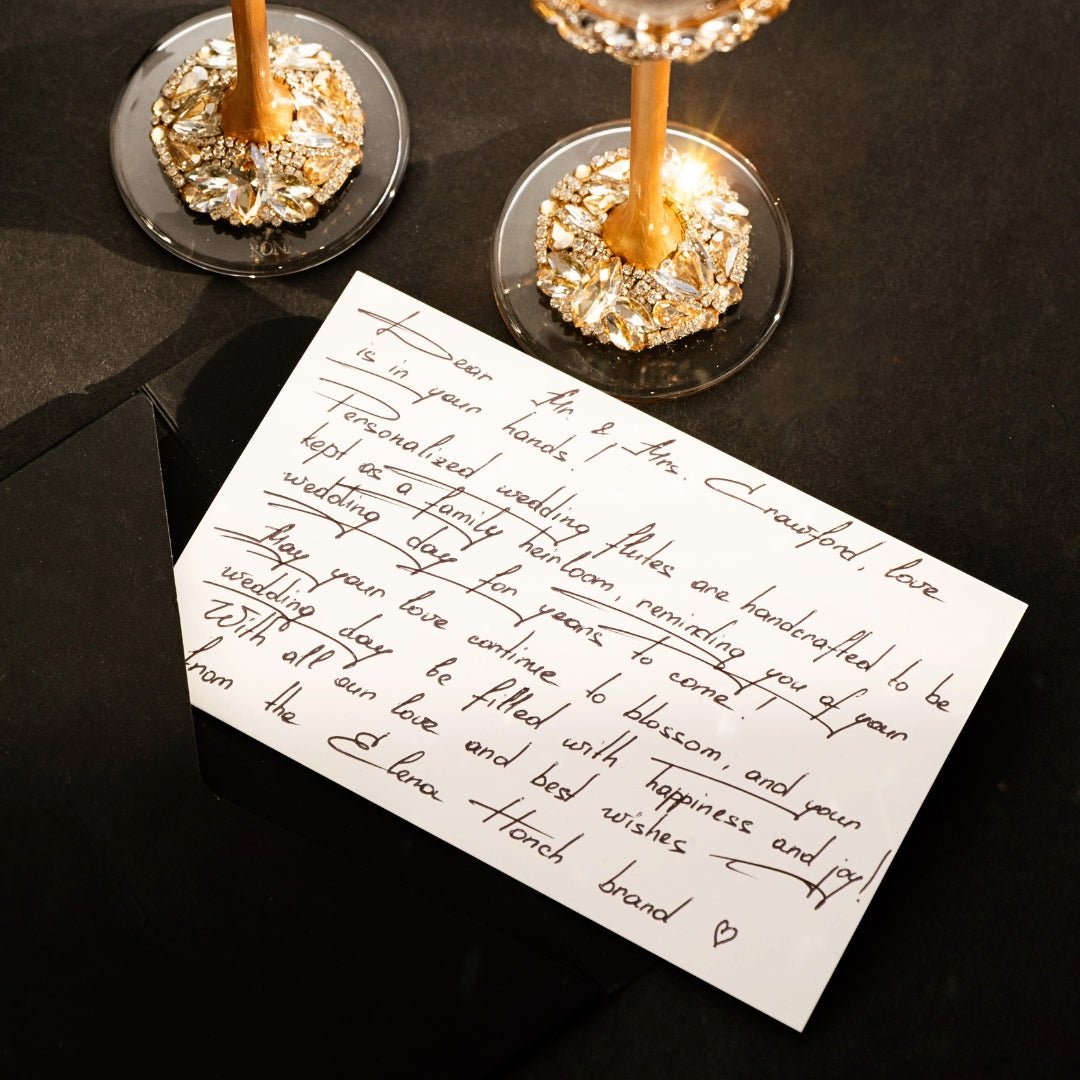 Flutes Blossom Gold - ELENA HONCH