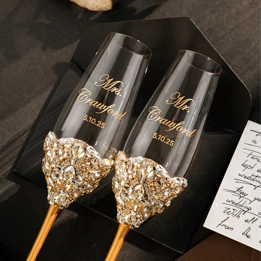 Flutes Blossom Gold - ELENA HONCH