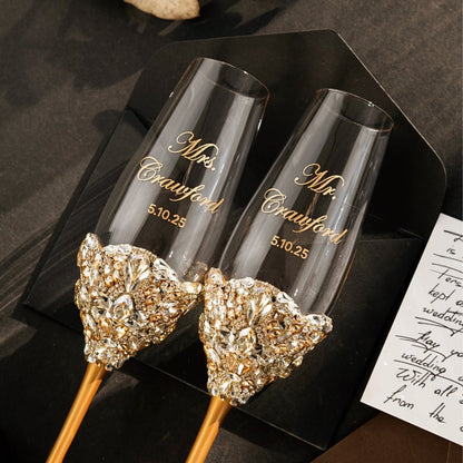 Flutes Blossom Gold - ELENA HONCH