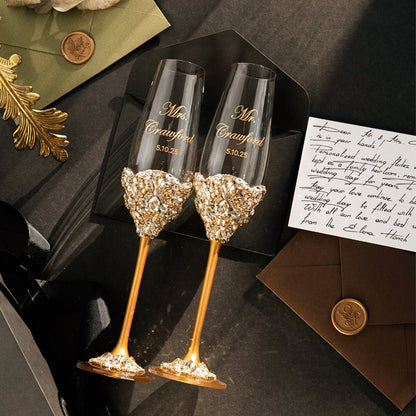 Flutes Blossom Gold - ELENA HONCH