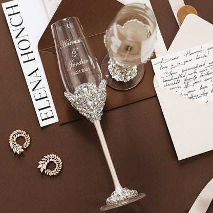 Flutes Blossom Ivory &amp; Pearls - ELENA HONCH