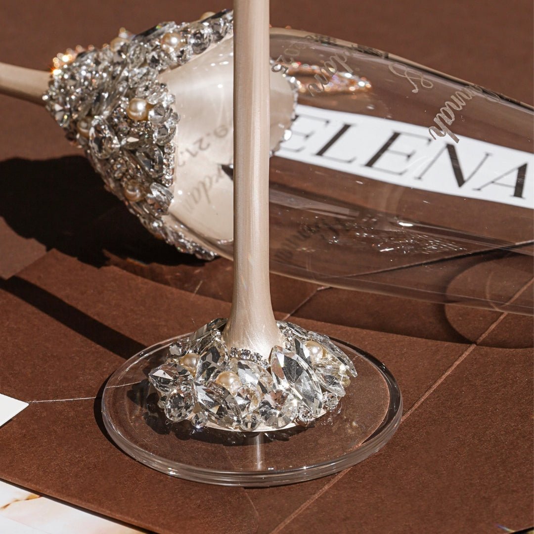 Flutes Blossom Ivory &amp; Pearls - ELENA HONCH