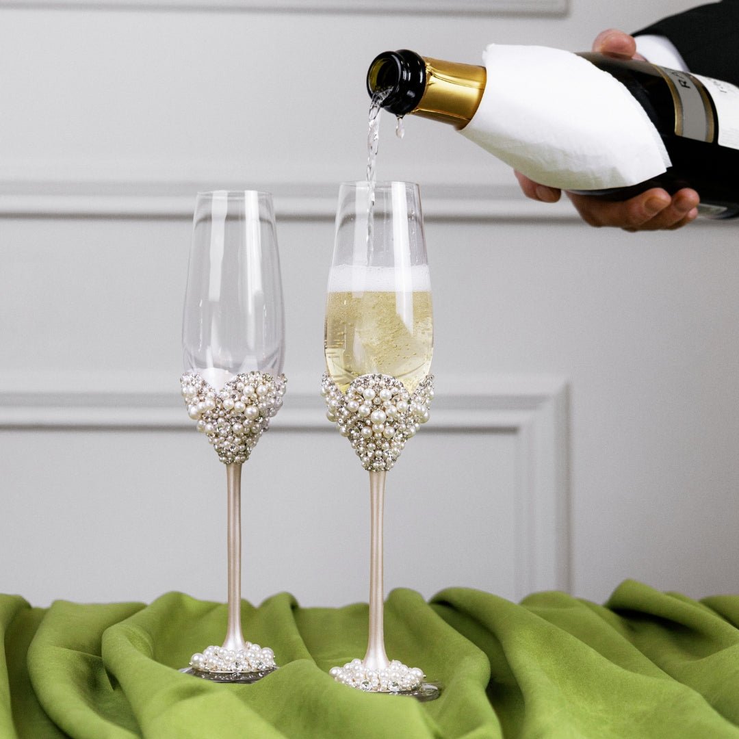 Flutes Celina Ivory &amp; Pearls - ELENA HONCH