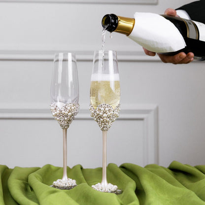 Flutes Celina Ivory &amp; Pearls - ELENA HONCH