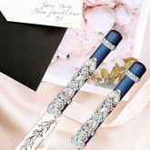 Flutes Ivy & Cake Set in Navy Color - ELENA HONCH