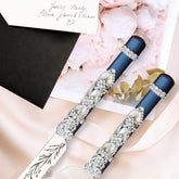 Flutes Ivy & Cake Set in Navy Color - ELENA HONCH