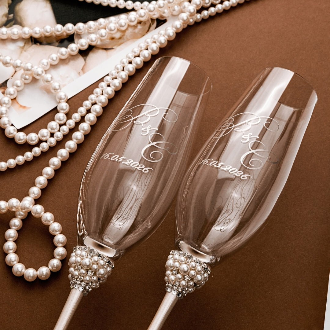Flutes Pearl Avrora Ivory - ELENA HONCH