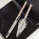 Gothic Black & Rose Cake Server Set - ELENA HONCH