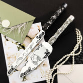 Gothic Cake Server Set in Black & White - ELENA HONCH