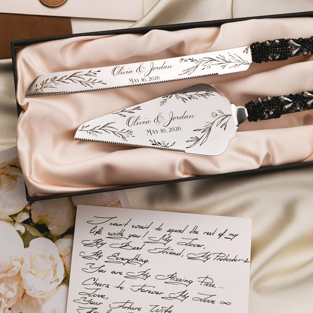 Gothic Cake Set in Black - ELENA HONCH