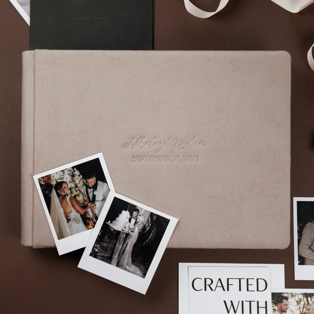 Guest Book in Beige - ELENA HONCH