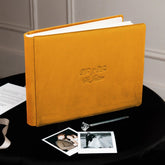 Guest Book in Canary Yellow - ELENA HONCH