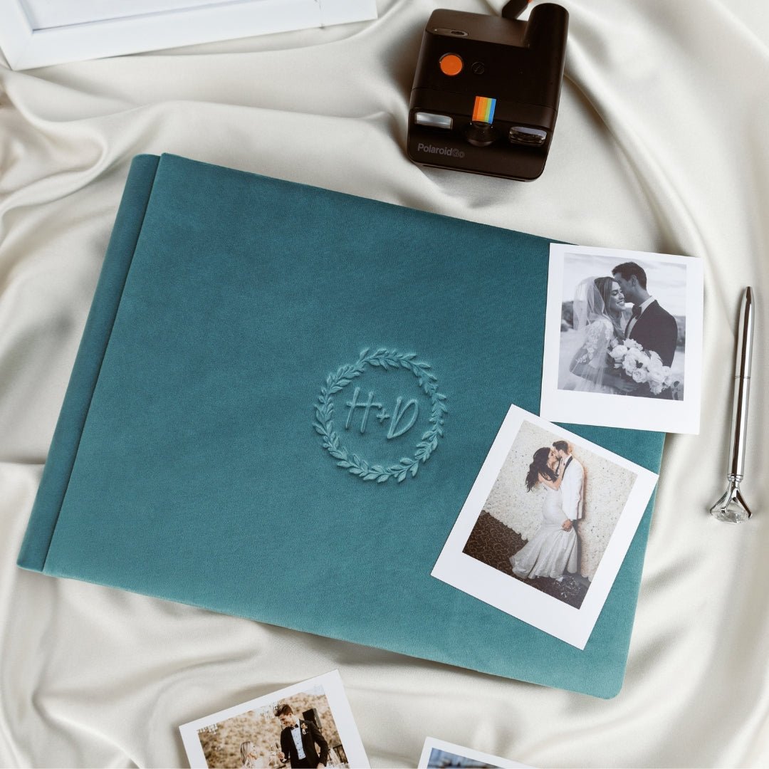 Guest Book in Deep Teal - ELENA HONCH
